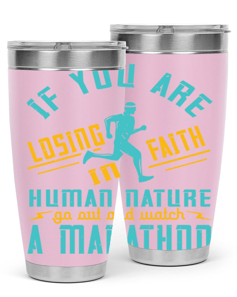 if you are losing faith in human nature go out and watch a marathon 37#- running- Tumbler