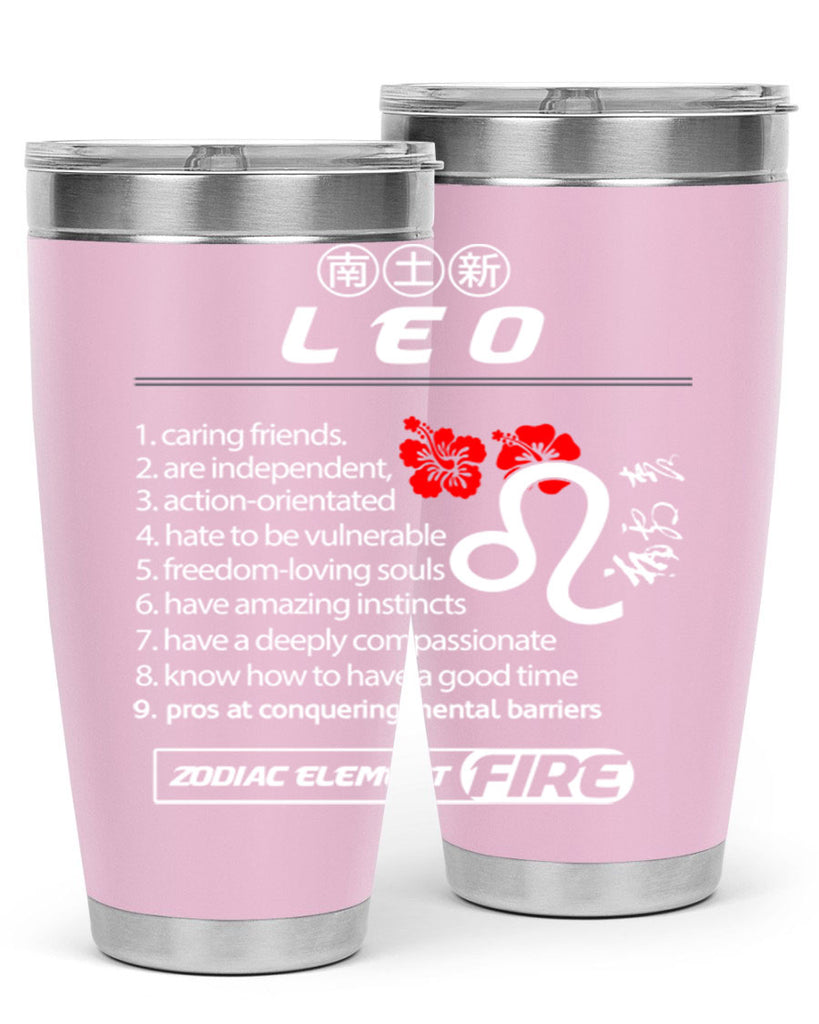 leo 307#- zodiac- Tumbler