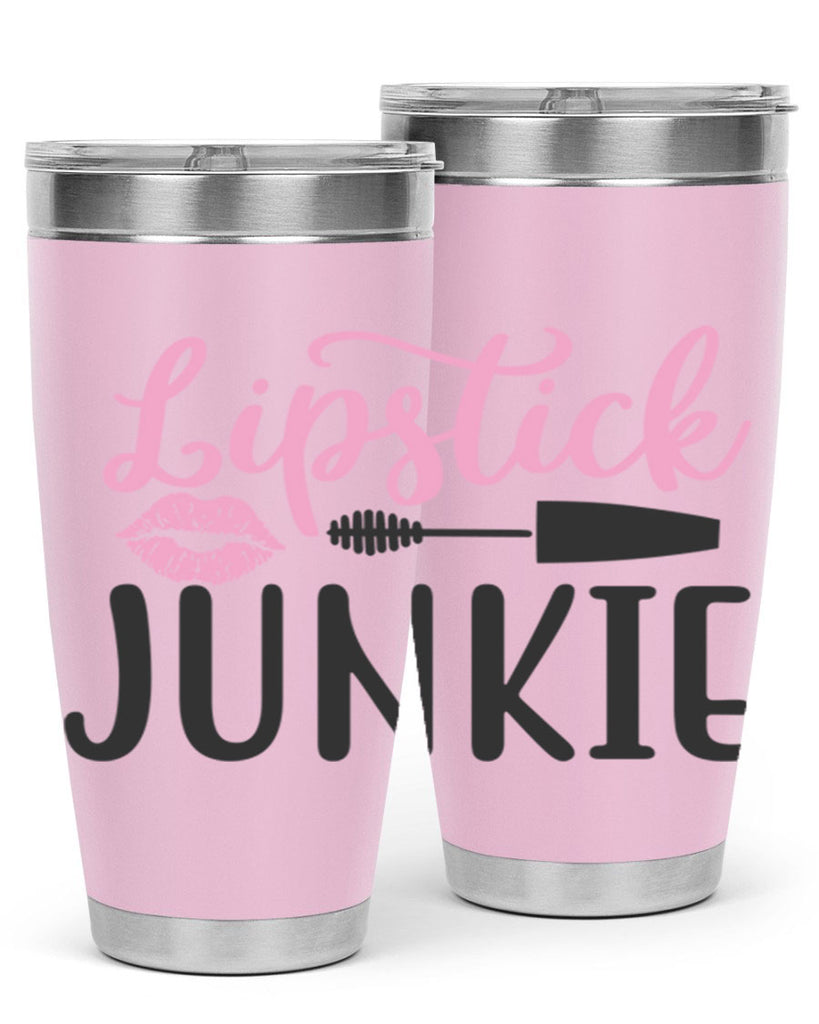 lipstick junkie Style 154#- make up- Tumbler