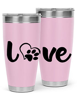 love Style 71#- dog- Tumbler