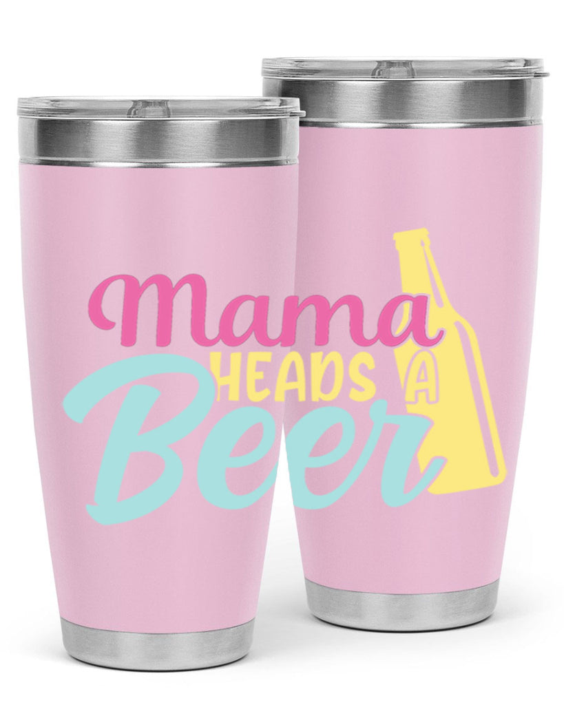 mama heads a beer 124#- beer- Tumbler