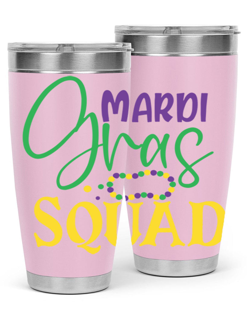 mardi gras squad 78#- mardi gras- Tumbler