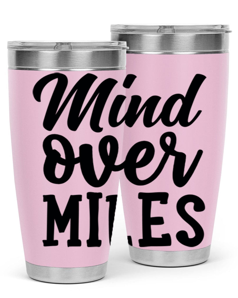 mind over miles 28#- gym- Tumbler
