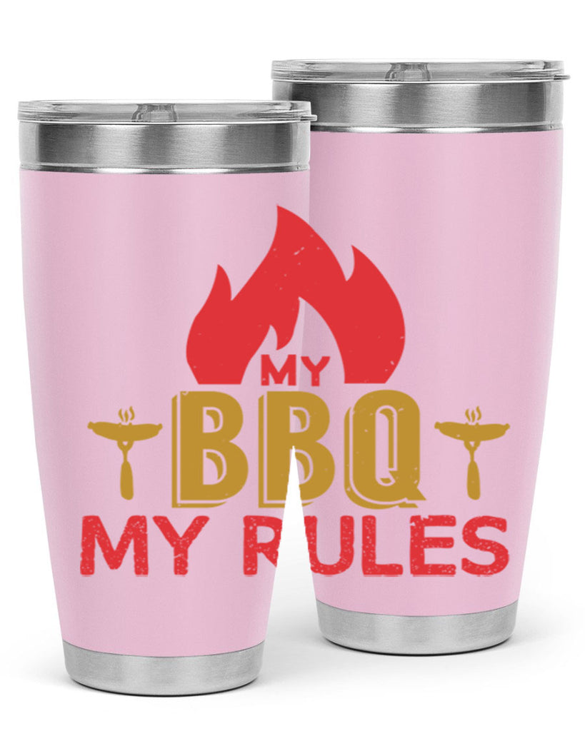 my bbq my ruless 21#- bbq- Tumbler
