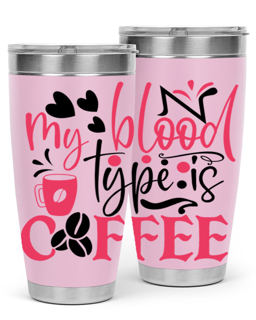 my blood type is coffee Style 375#- nurse- tumbler