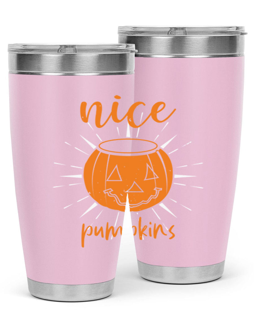 nice pumpkins 138#- halloween- Tumbler