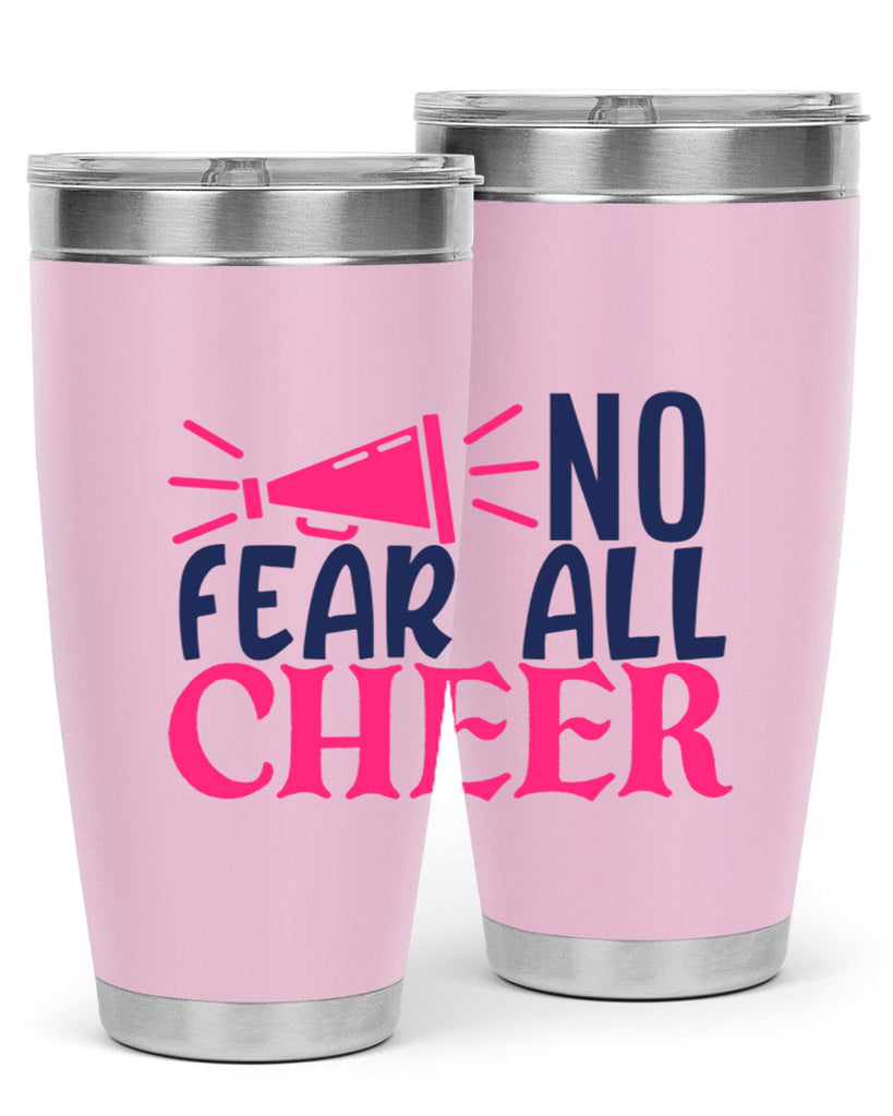 no fear all cheer 1739#- cheer- Tumbler