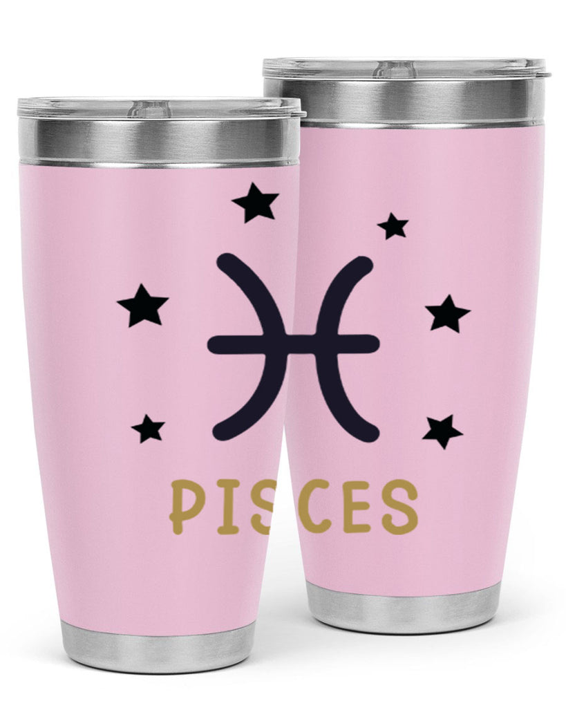 pisces 355#- zodiac- Tumbler