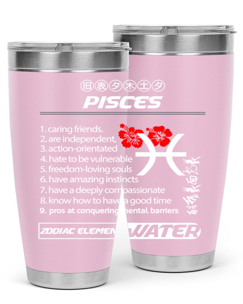 pisces 356#- zodiac- Tumbler