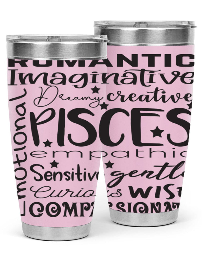 pisces 570#- zodiac- Tumbler