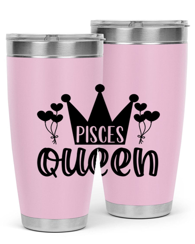 pisces queen 377#- zodiac- Tumbler