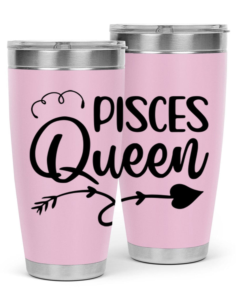 pisces queen 379#- zodiac- Tumbler