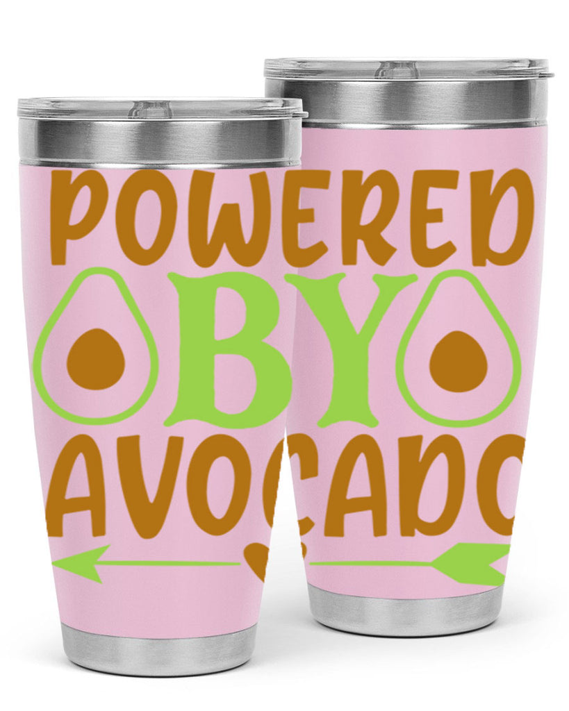 powered by avocado 3#- avocado- Tumbler
