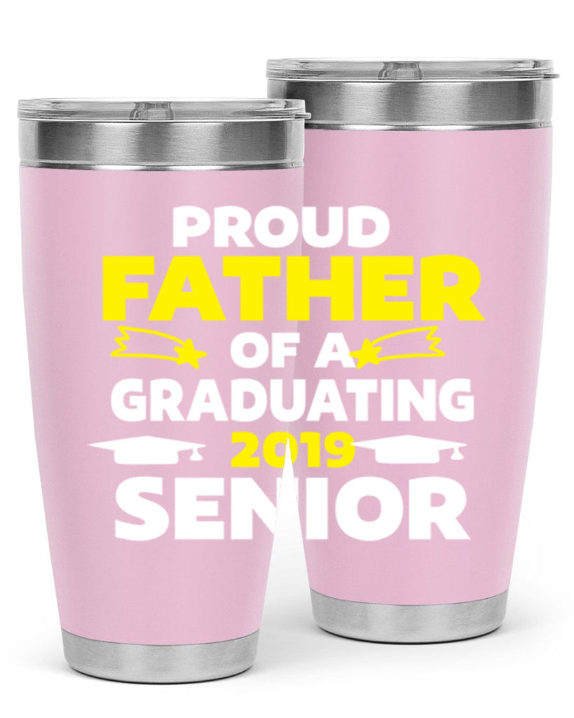 proud father of a graduating 264#- fathers day- Tumbler