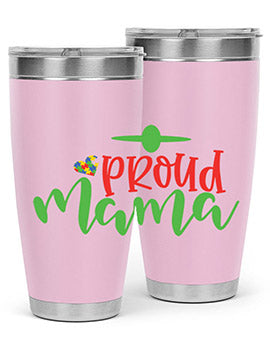 proud mama Style 38#- autism- Tumbler