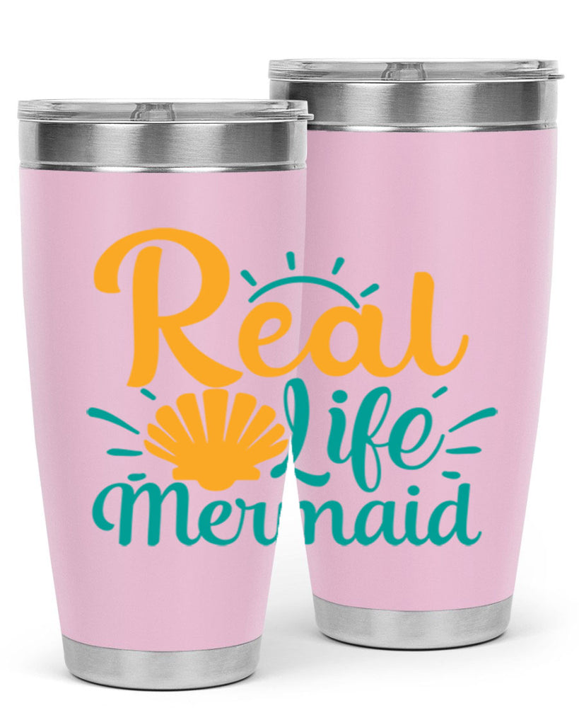 real life mermaid Style 79#- summer- Tumbler