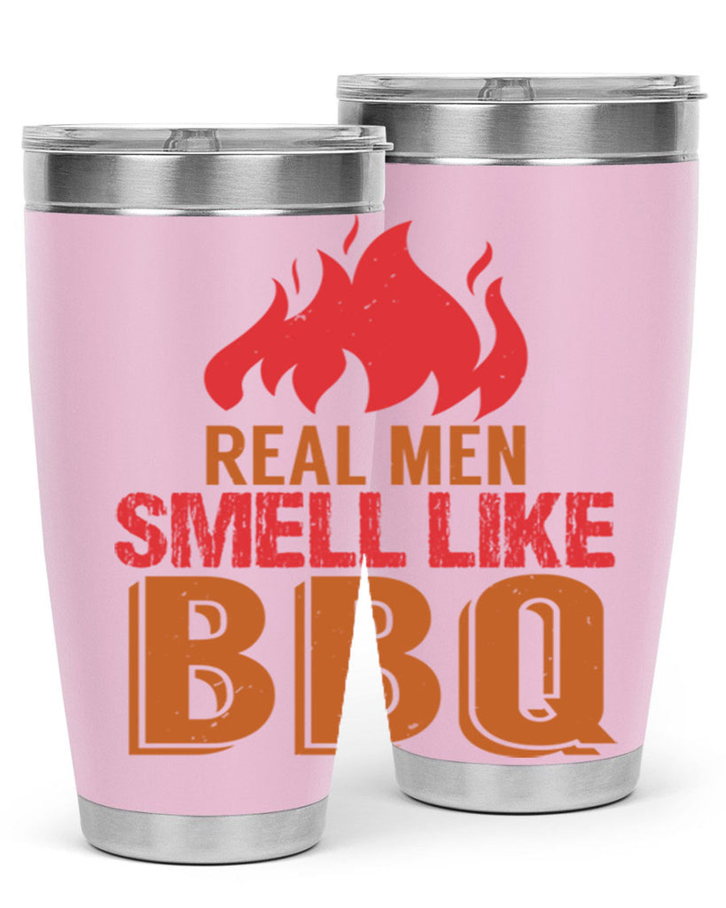 real men smell like bbq 16#- bbq- Tumbler