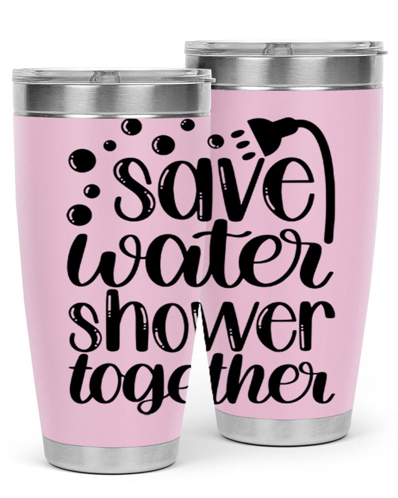 save water shower together 18#- bathroom- Tumbler