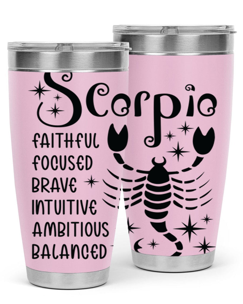 scorpio 431#- zodiac- Tumbler
