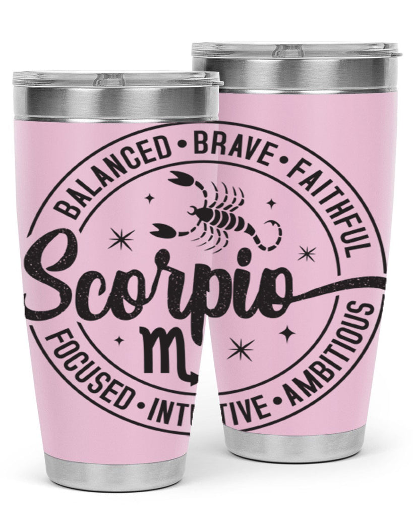 scorpio 438#- zodiac- Tumbler