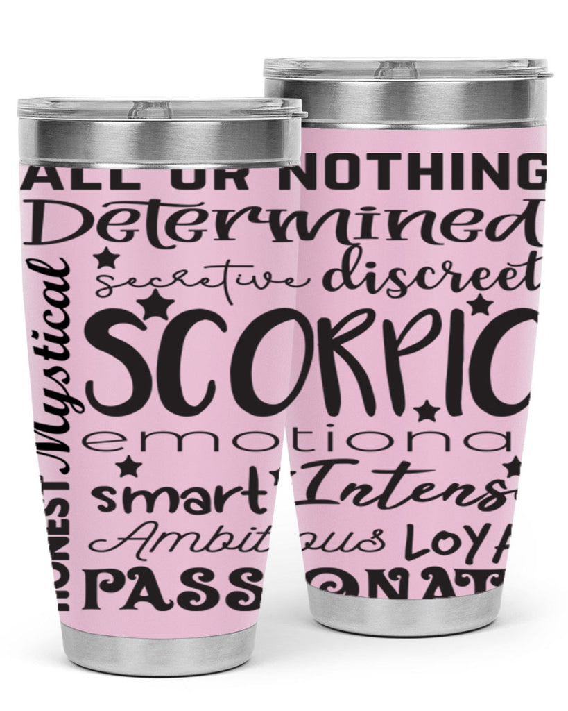 scorpio 572#- zodiac- Tumbler