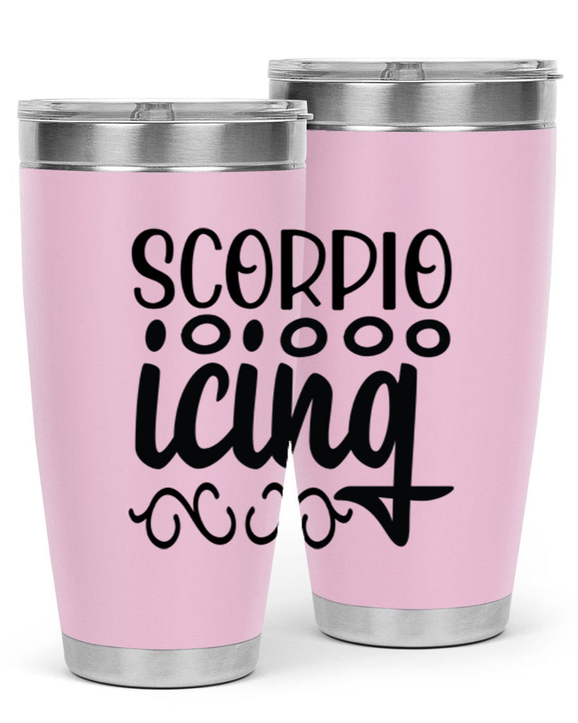 scorpio icing 441#- zodiac- Tumbler