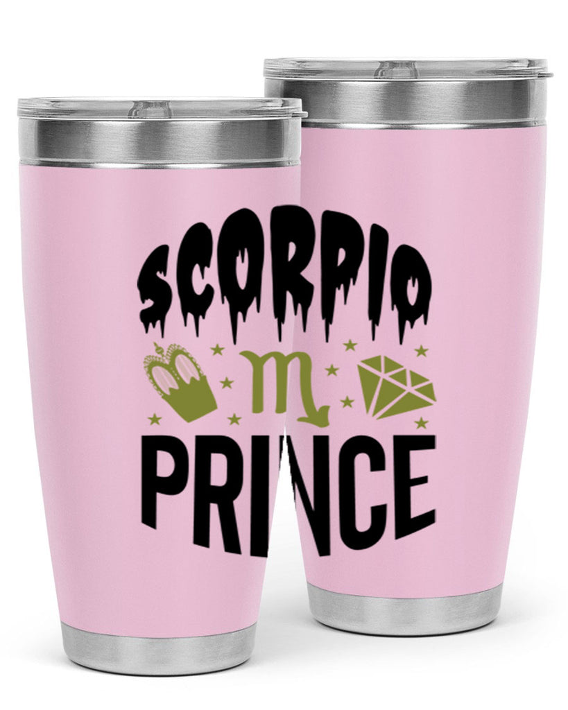 scorpio prince 445#- zodiac- Tumbler