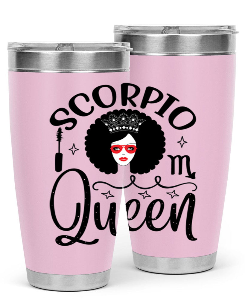 scorpio queen 448#- zodiac- Tumbler