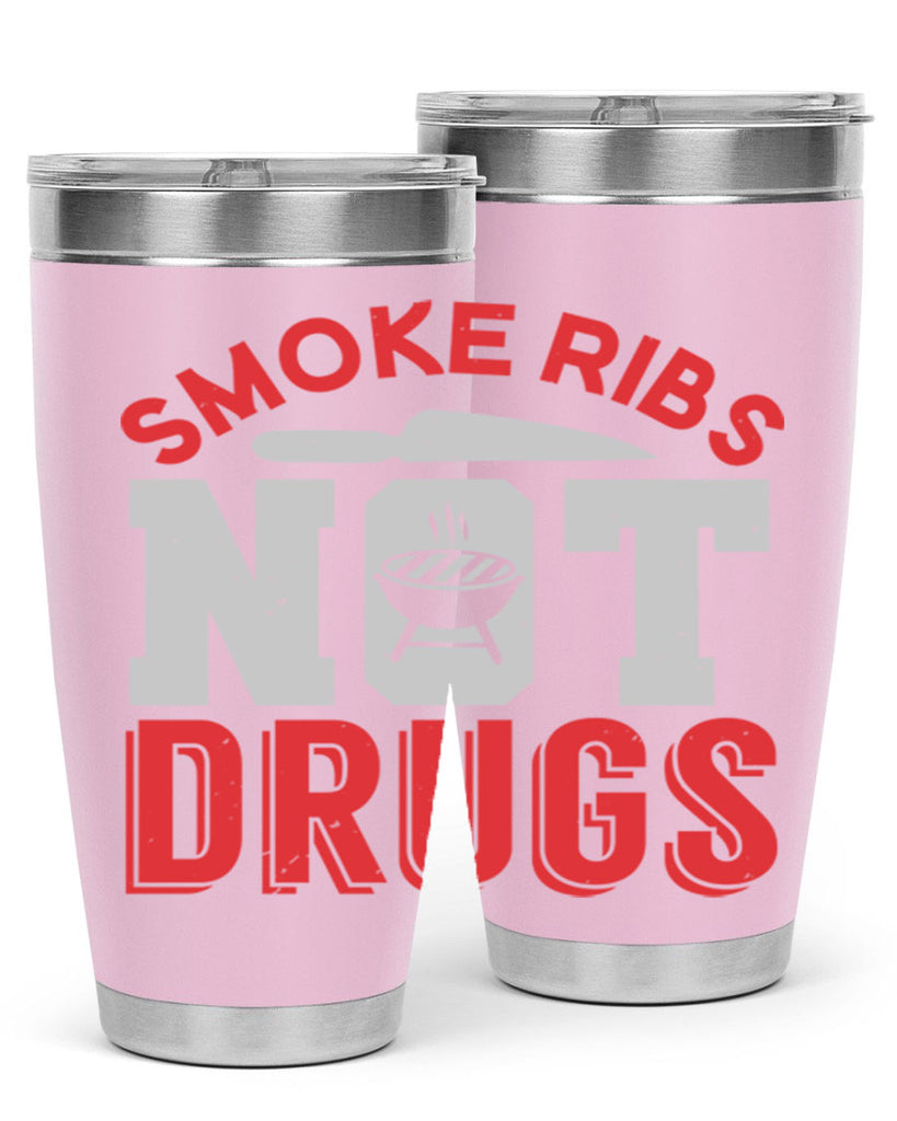 smok ribs not drugs 13#- bbq- Tumbler
