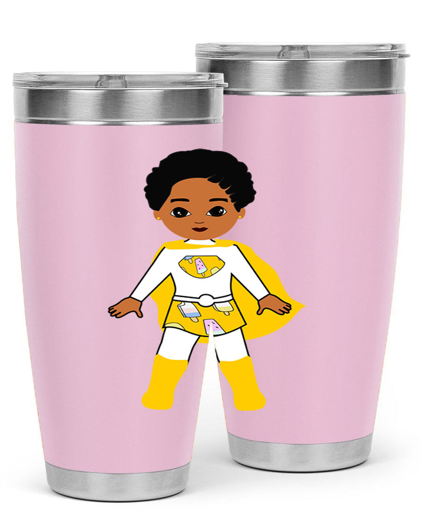 super kid 10#- black men - boys- tumbler