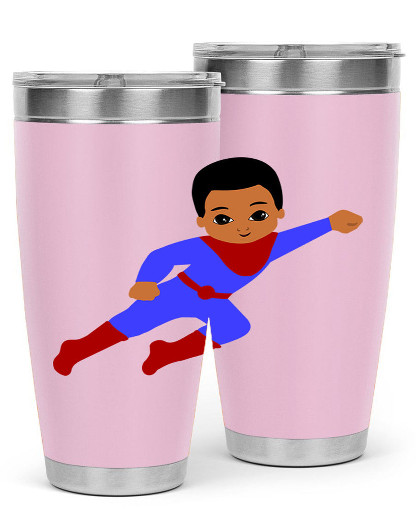 super kid 14#- black men - boys- tumbler