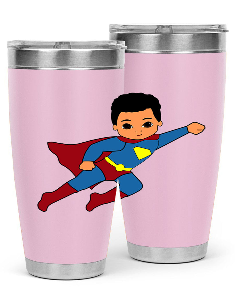super kid 15#- black men - boys- tumbler