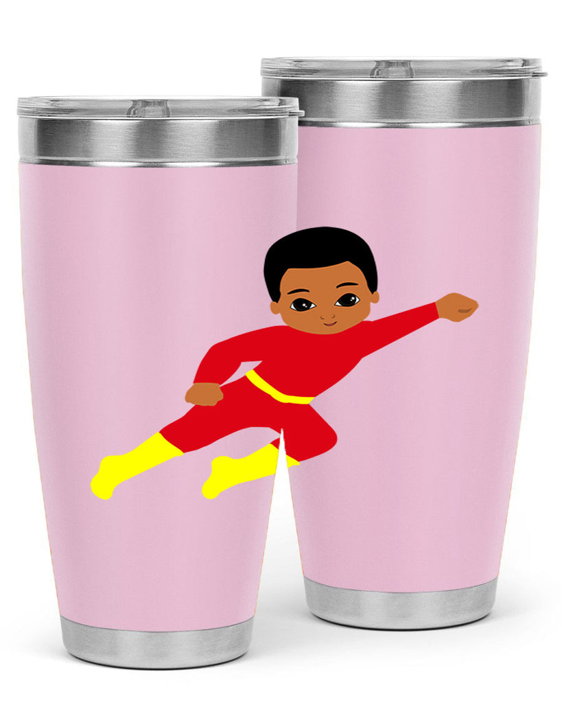 super kid 4#- black men - boys- tumbler