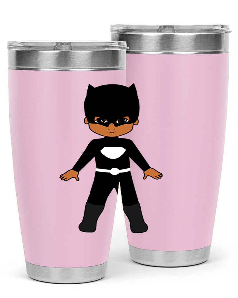 super kid 8#- black men - boys- tumbler