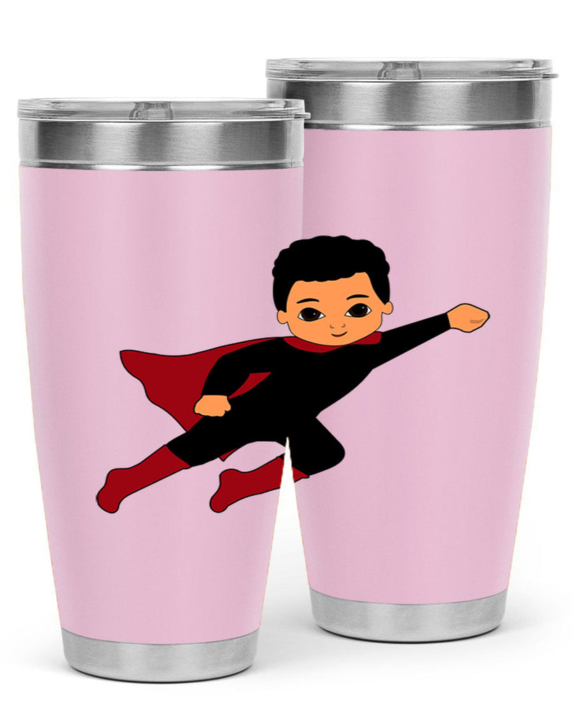 super kid 9#- black men - boys- tumbler