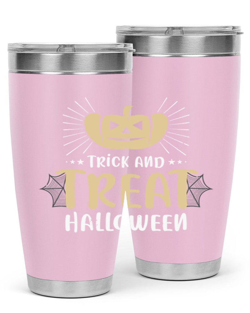 trick and treat halloween 125#- halloween- Tumbler