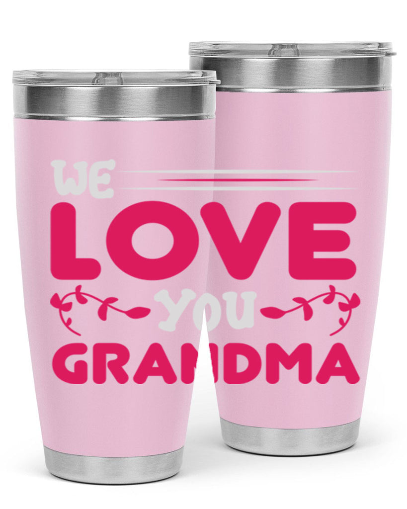 we love you grandma 27#- mom- Tumbler