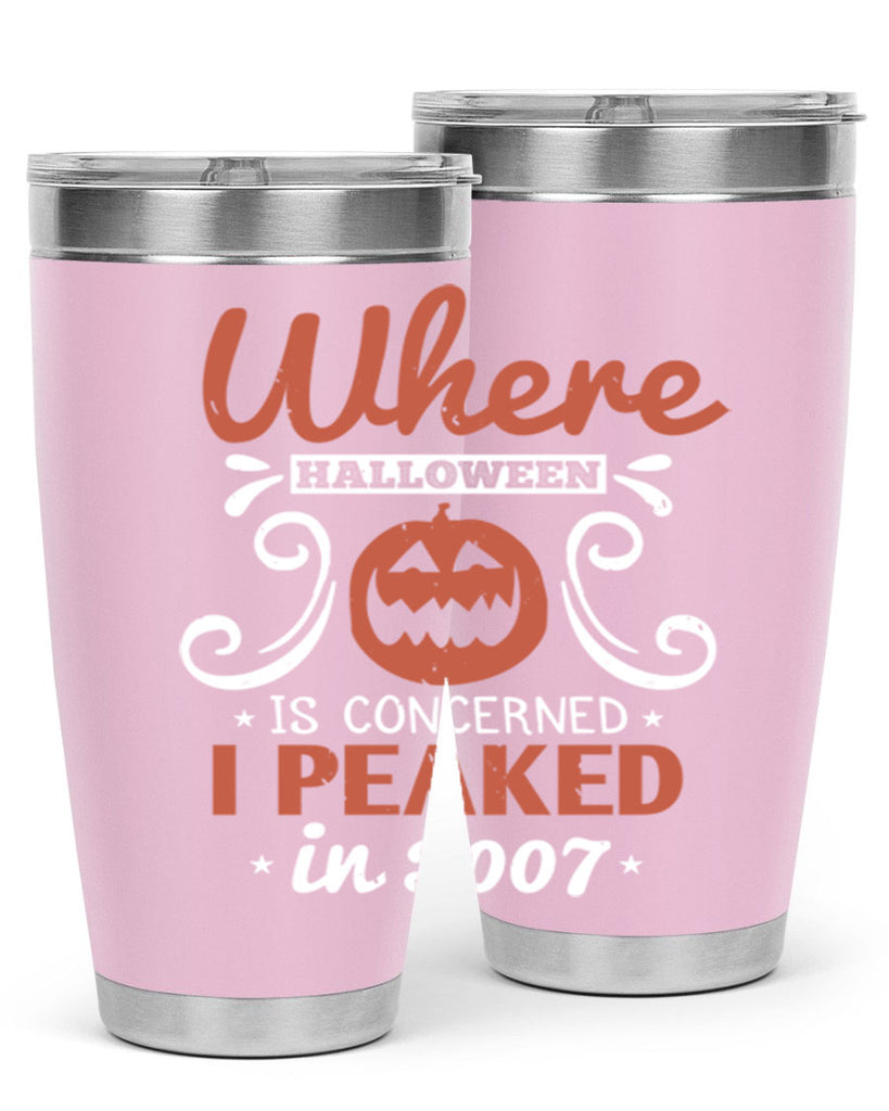 where halloween is 122#- halloween- Tumbler