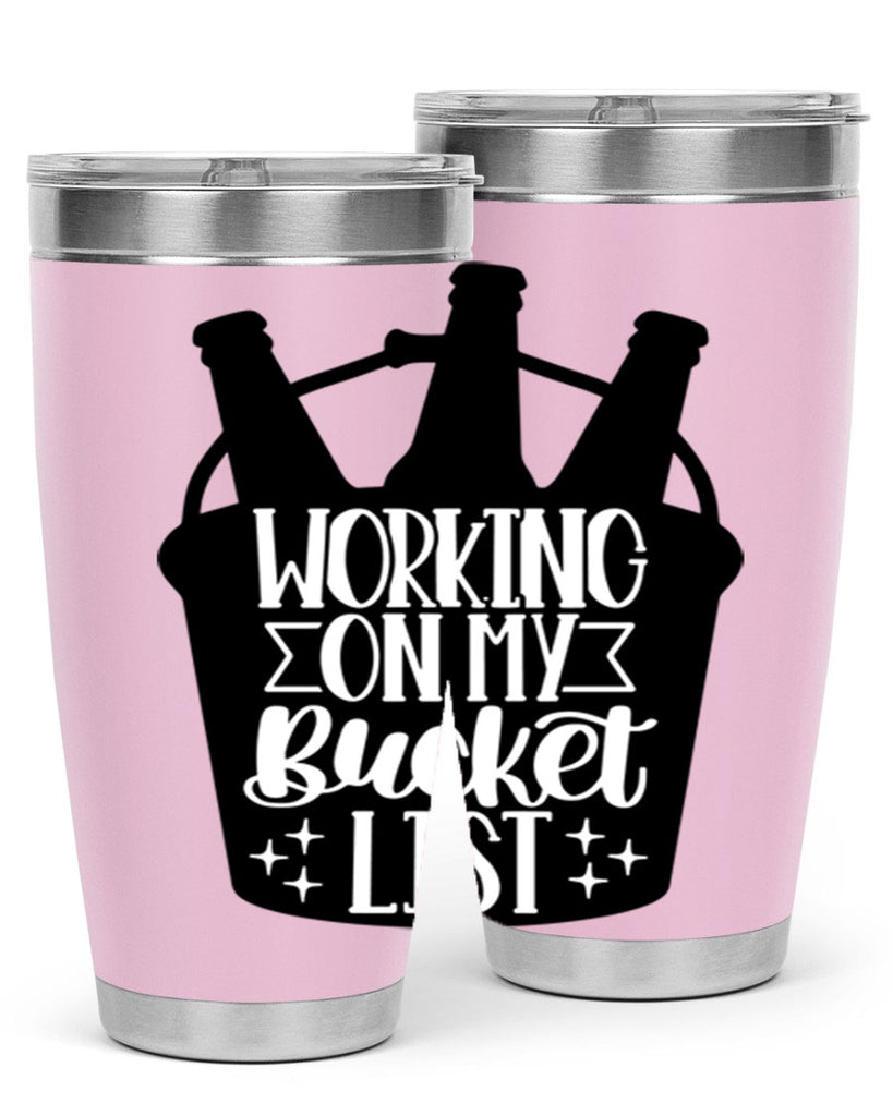 working on my bucket list 14#- beer- Tumbler