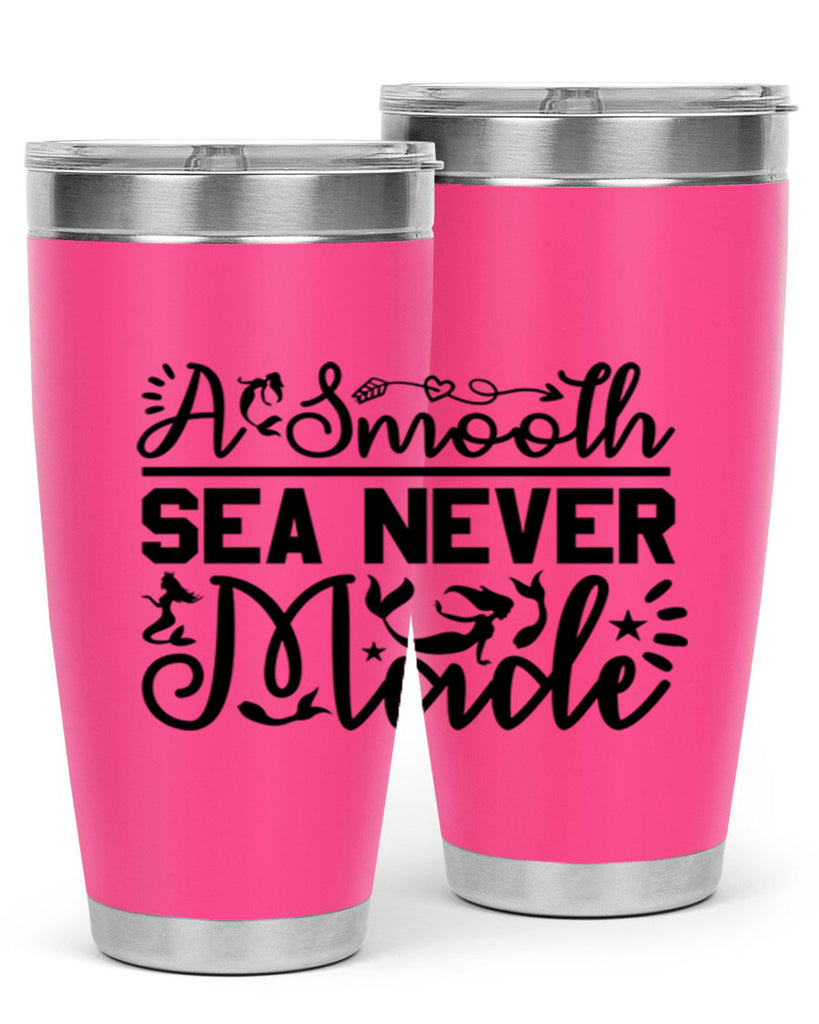 A Smooth Sea Never Made 11#- mermaid- Tumbler