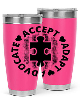 Accept Style 41#- autism- Tumbler