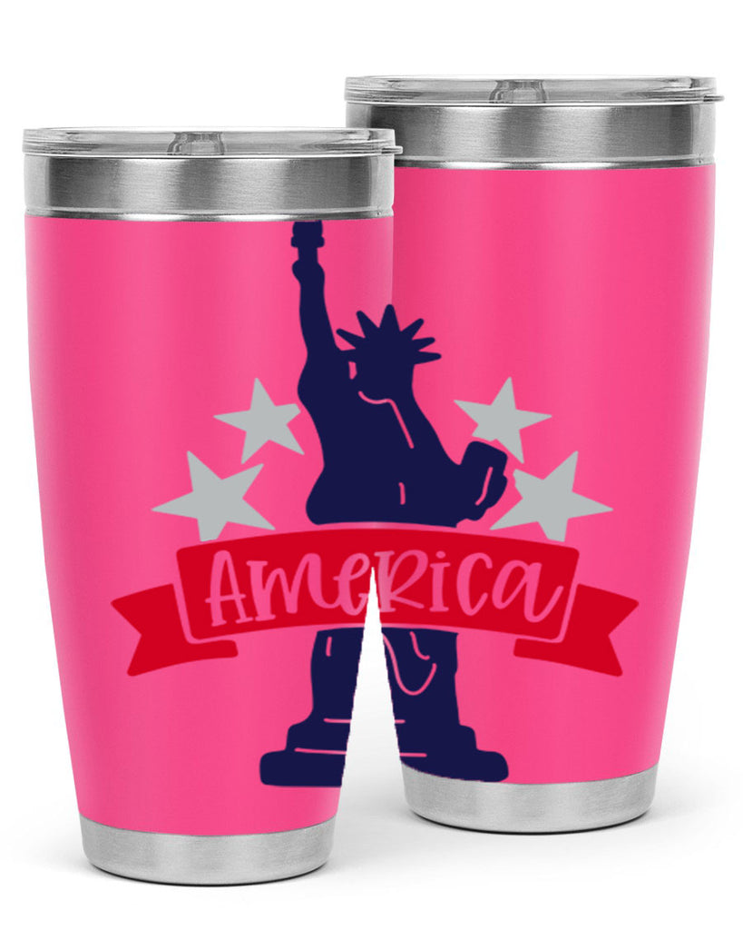 America Style 145#- Fourt Of July- Tumbler
