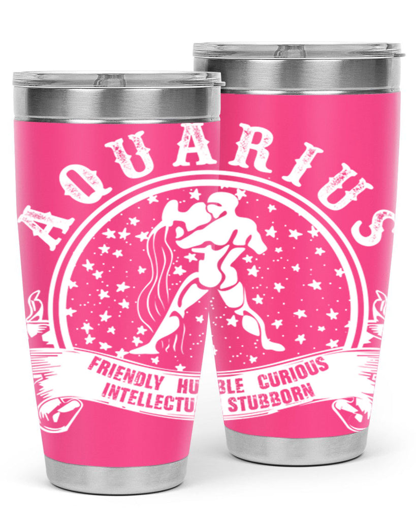 Aquarius 43#- zodiac- Tumbler