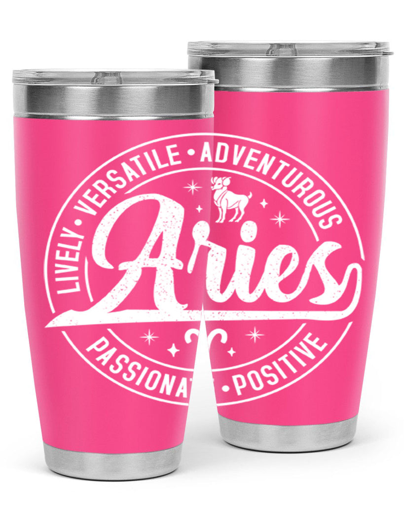 Aries 103#- zodiac- Tumbler