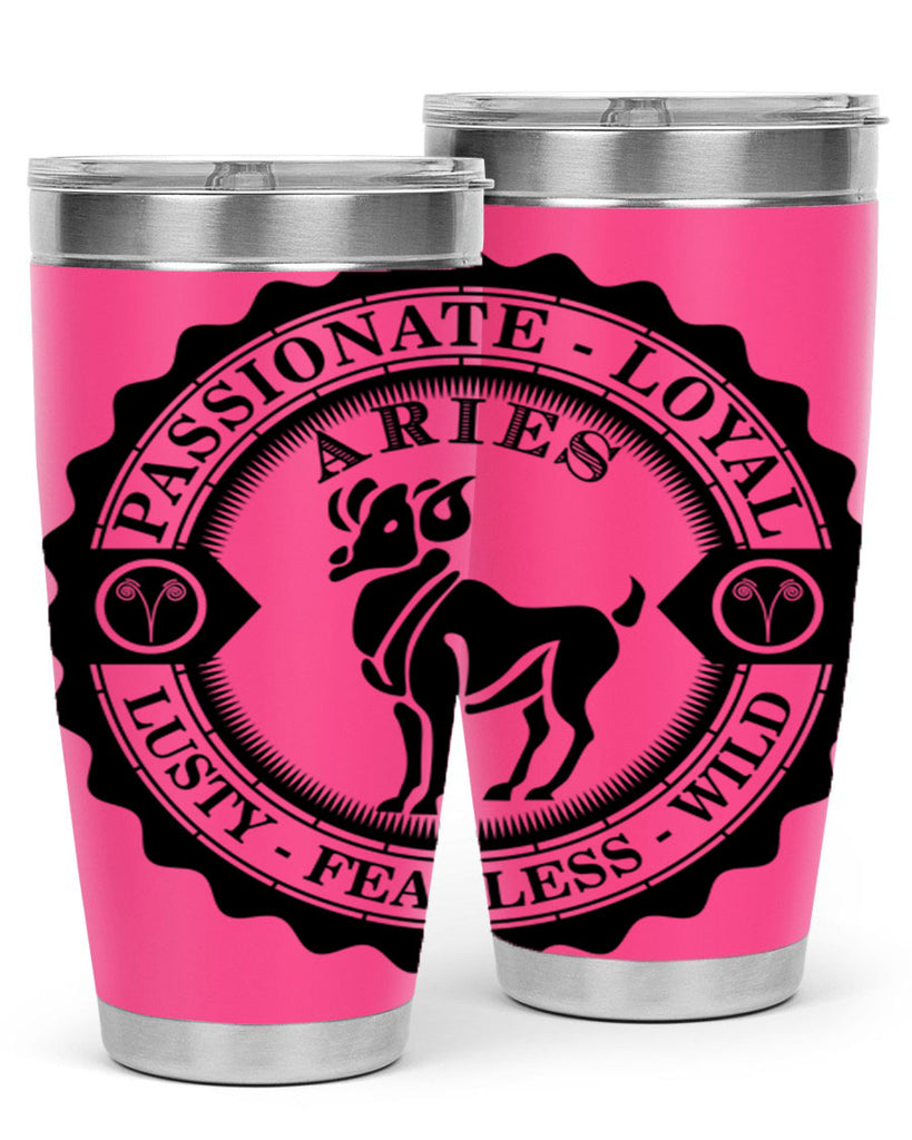 Aries 3#- zodiac- Tumbler