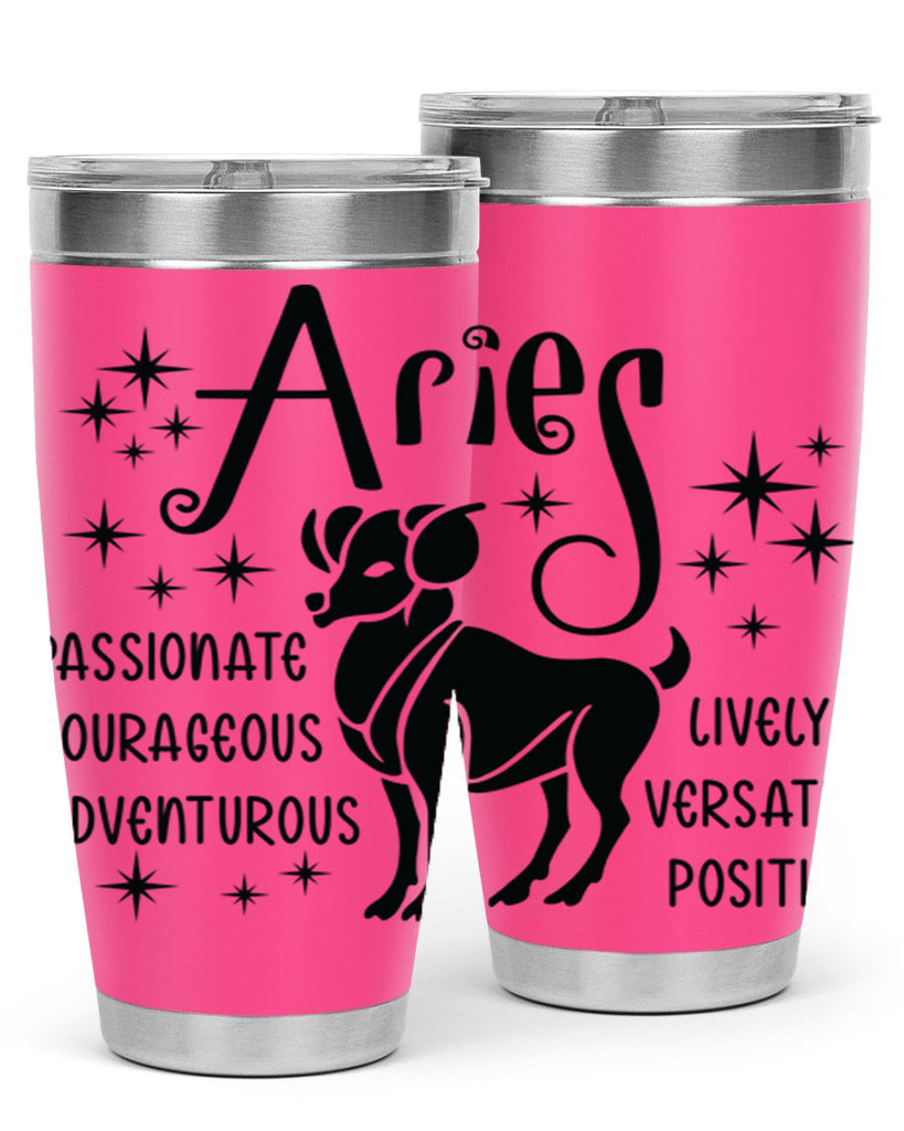 Aries 93#- zodiac- Tumbler