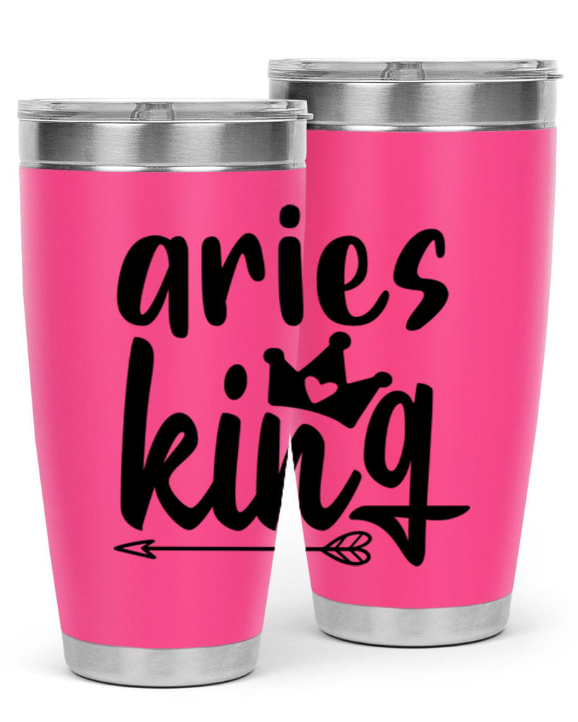 Aries king 108#- zodiac- Tumbler