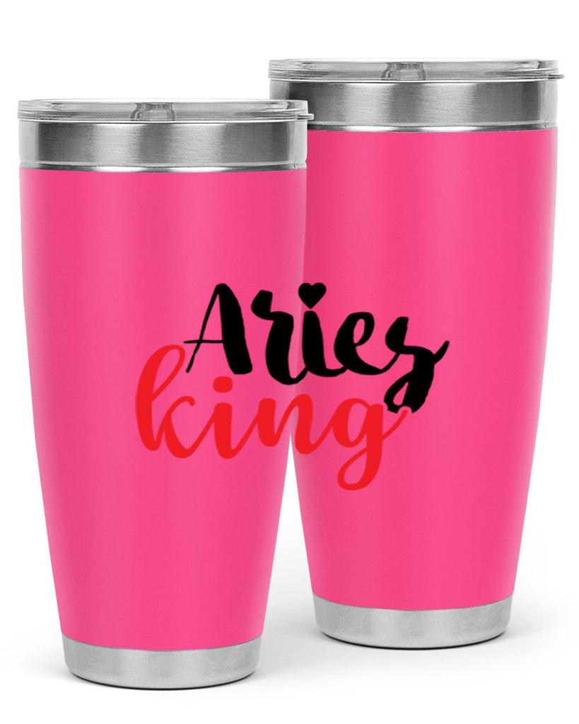 Aries king 96#- zodiac- Tumbler