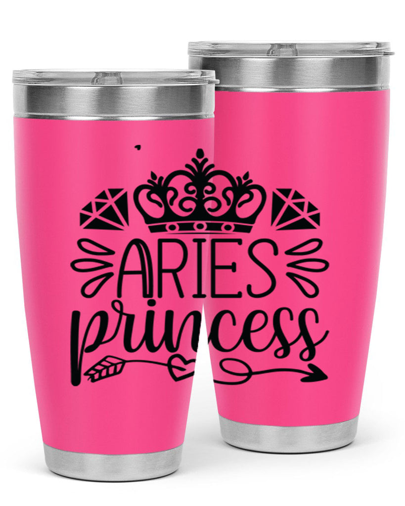 Aries princess 114#- zodiac- Tumbler