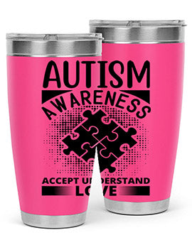 Autism awareness Style 43#- autism- Tumbler
